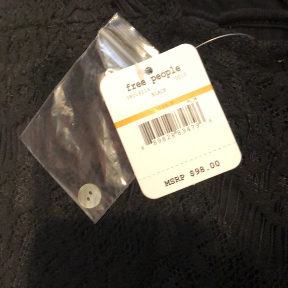 Free People Black Lace Dress - Picture 5 of 6